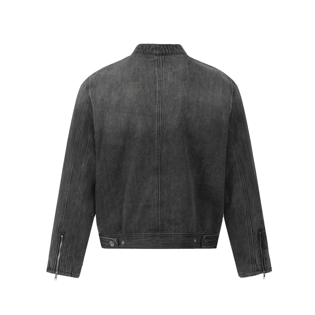 Fashionable denim sports casual jacket