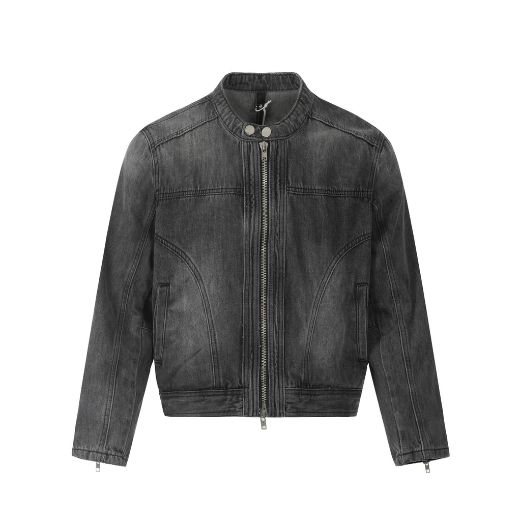 Fashionable denim sports casual jacket